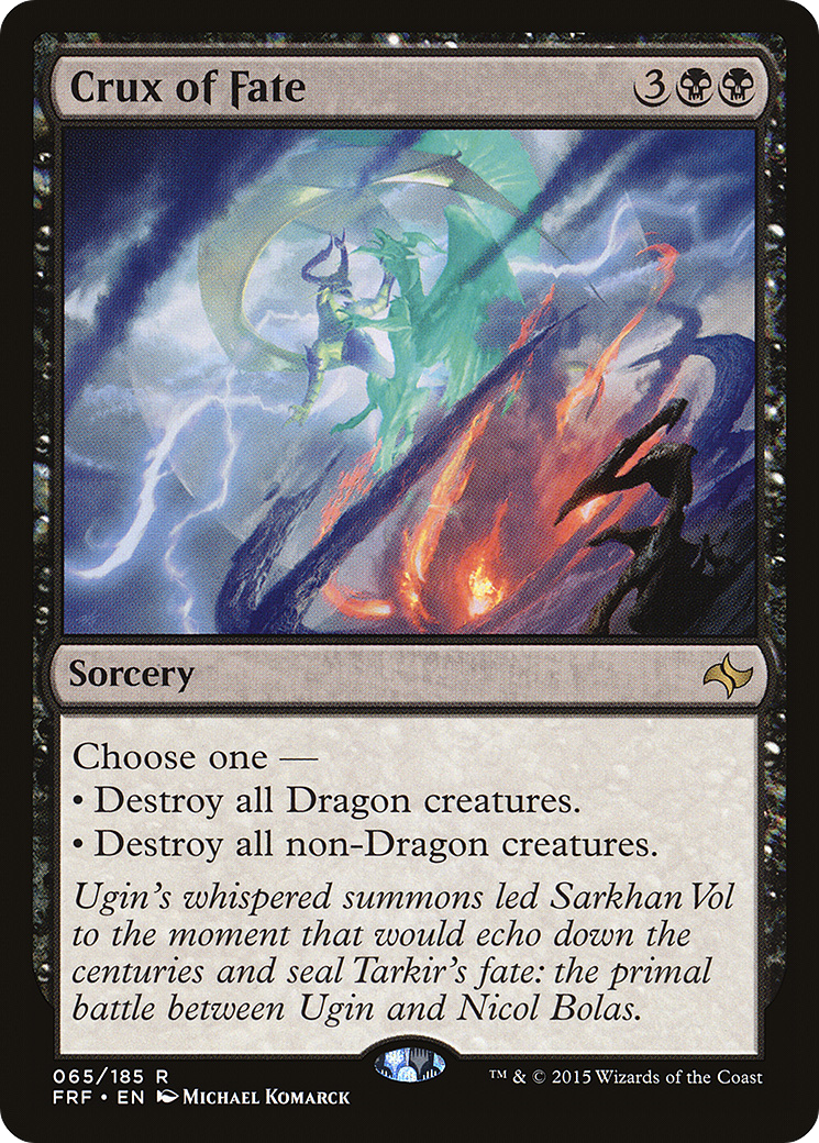 {R} Crux of Fate [Fate Reforged][FRF 065]