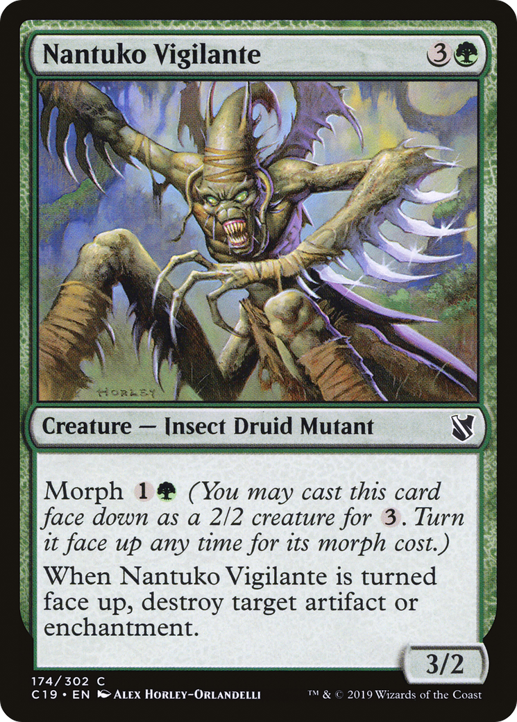 {C} Nantuko Vigilante [Commander 2019][C19 174]