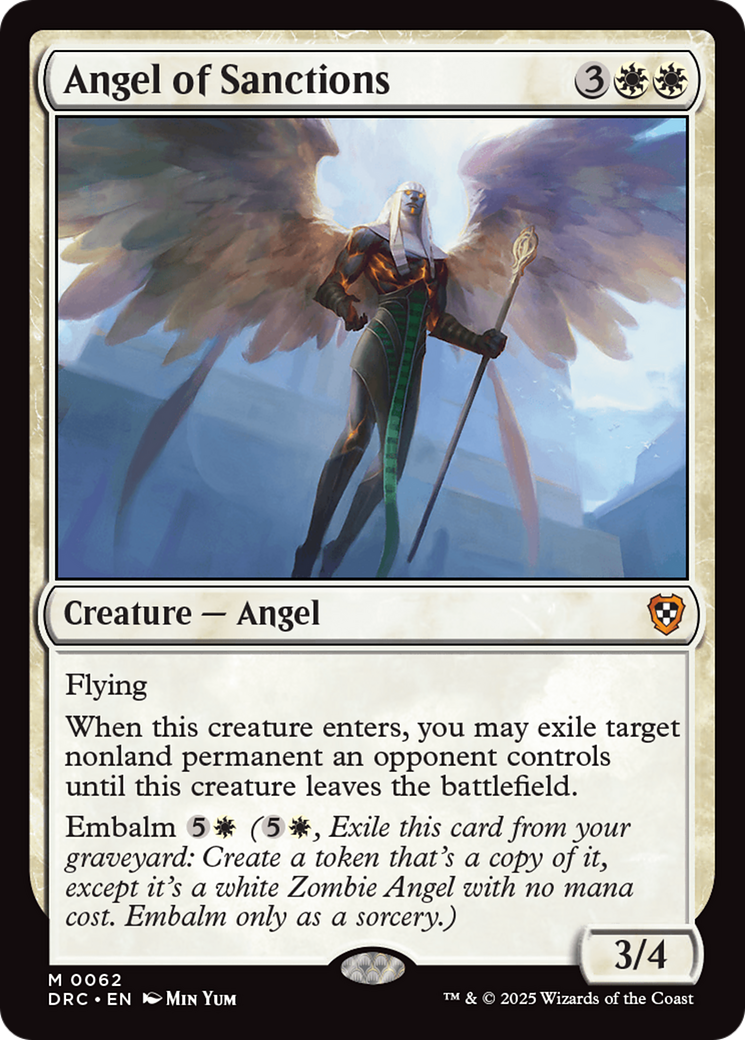 {R} Angel of Sanctions [Aetherdrift Commander][DRC 062]
