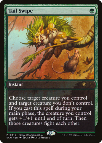 {R} Tail Swipe [World Championship Promos][PA SCH 015]