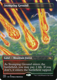 {R} Stomping Ground (Borderless) [Unfinity][UNF 280]