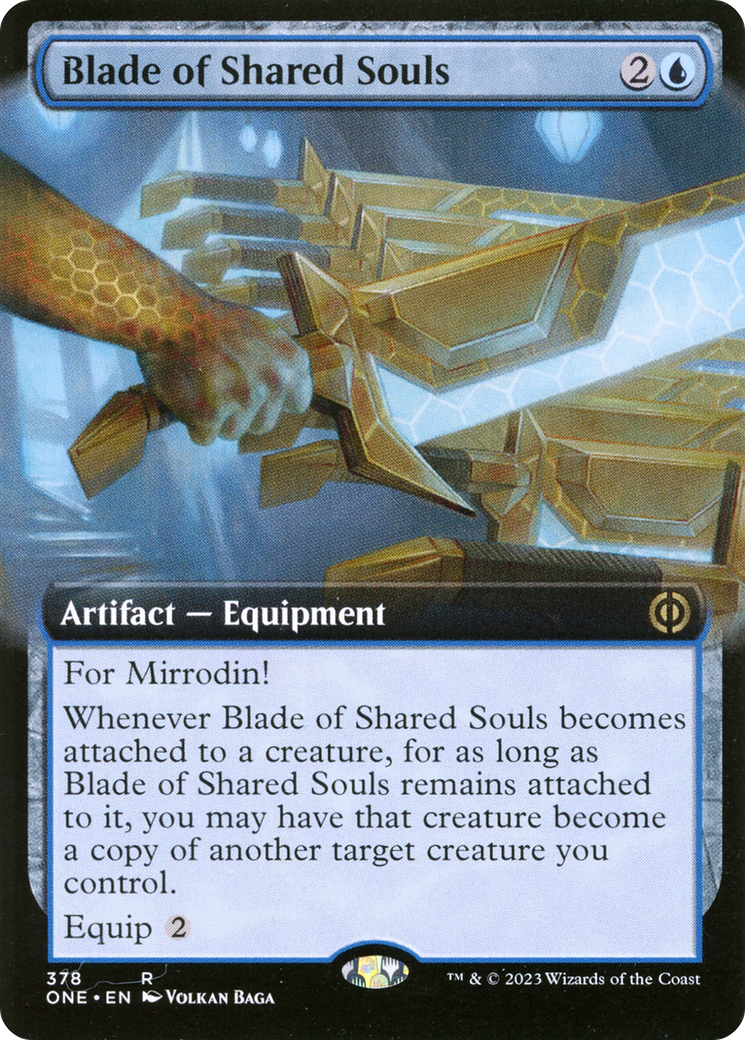 {R} Blade of Shared Souls (Extended Art) [Phyrexia: All Will Be One][ONE 378]