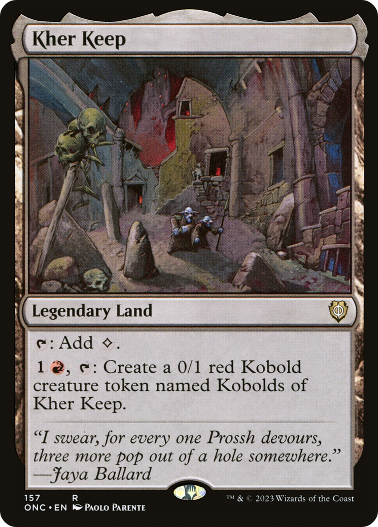 {R} Kher Keep [Phyrexia: All Will Be One Commander][ONC 157]
