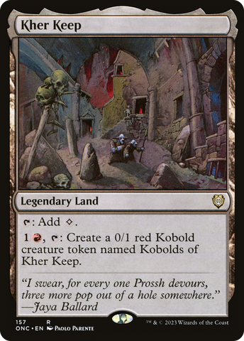{R} Kher Keep [Phyrexia: All Will Be One Commander][ONC 157]