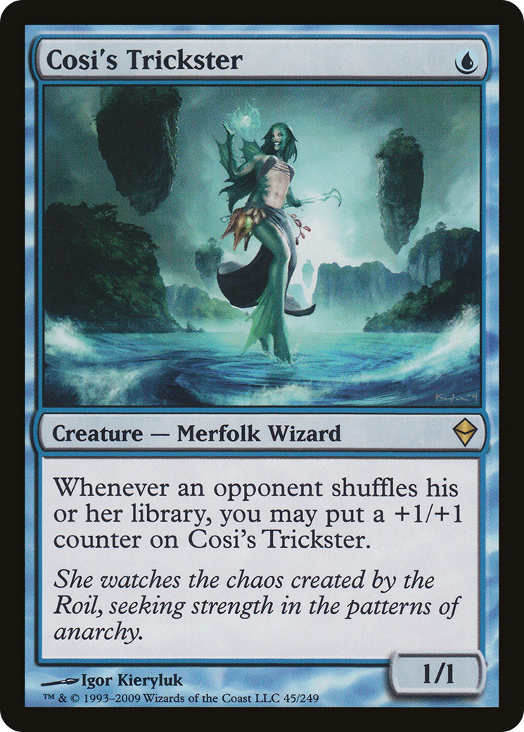 {R} Cosi's Trickster [Zendikar][ZEN 045]