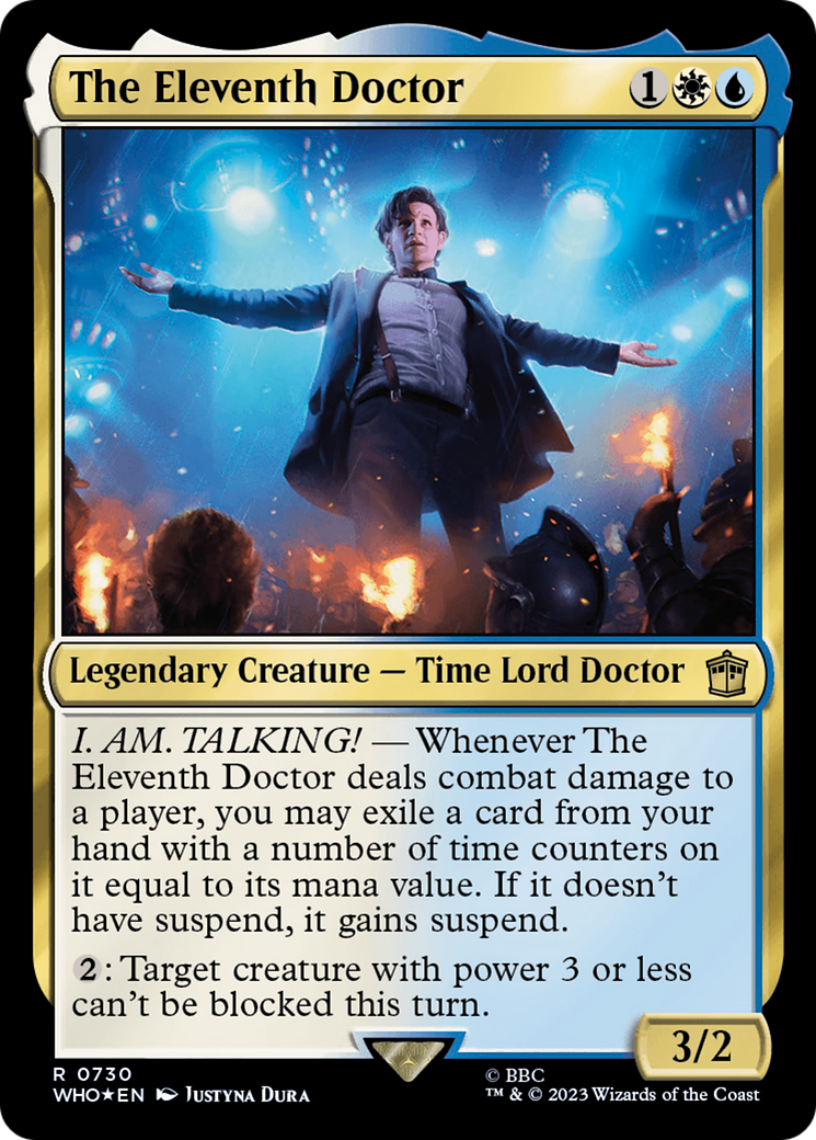 {R} The Eleventh Doctor (Surge Foil) [Doctor Who][WHO 730]