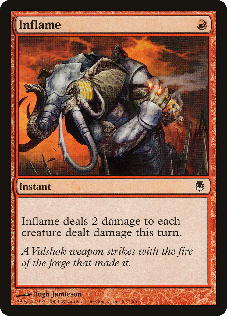 {C} Inflame [Darksteel][DST 064]
