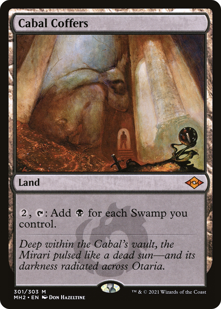 {R} Cabal Coffers (Foil) [Modern Horizons 2] [MH2 301]