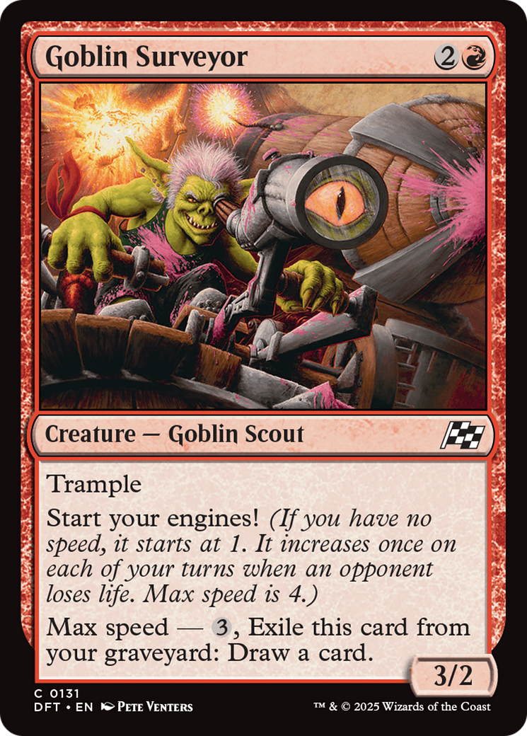 {@C} Goblin Surveyor [Aetherdrift][DFT 131]