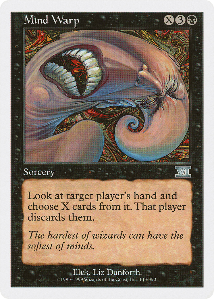 {C} Mind Warp [Classic Sixth Edition][6ED 143]