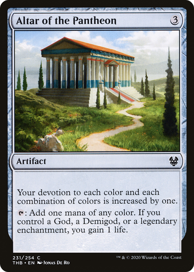 {C} Altar of the Pantheon [Theros Beyond Death][THB 231]