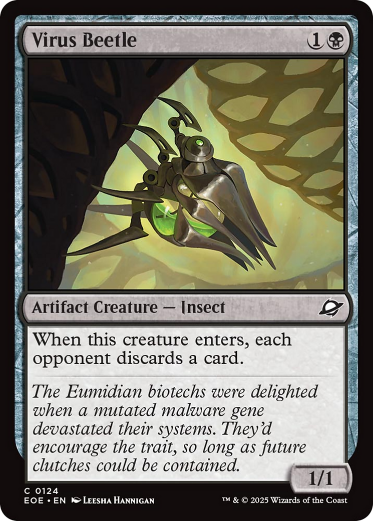 {@@ EOE C} Virus Beetle [Edge of Eternities][EOE 124]
