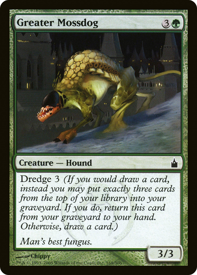 {C} Greater Mossdog [Ravnica: City of Guilds][RAV 169]