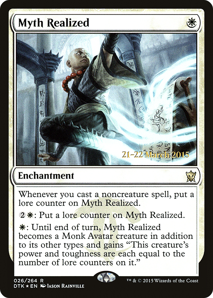 {R} Myth Realized [Dragons of Tarkir Prerelease Promos][PR DTK 026]