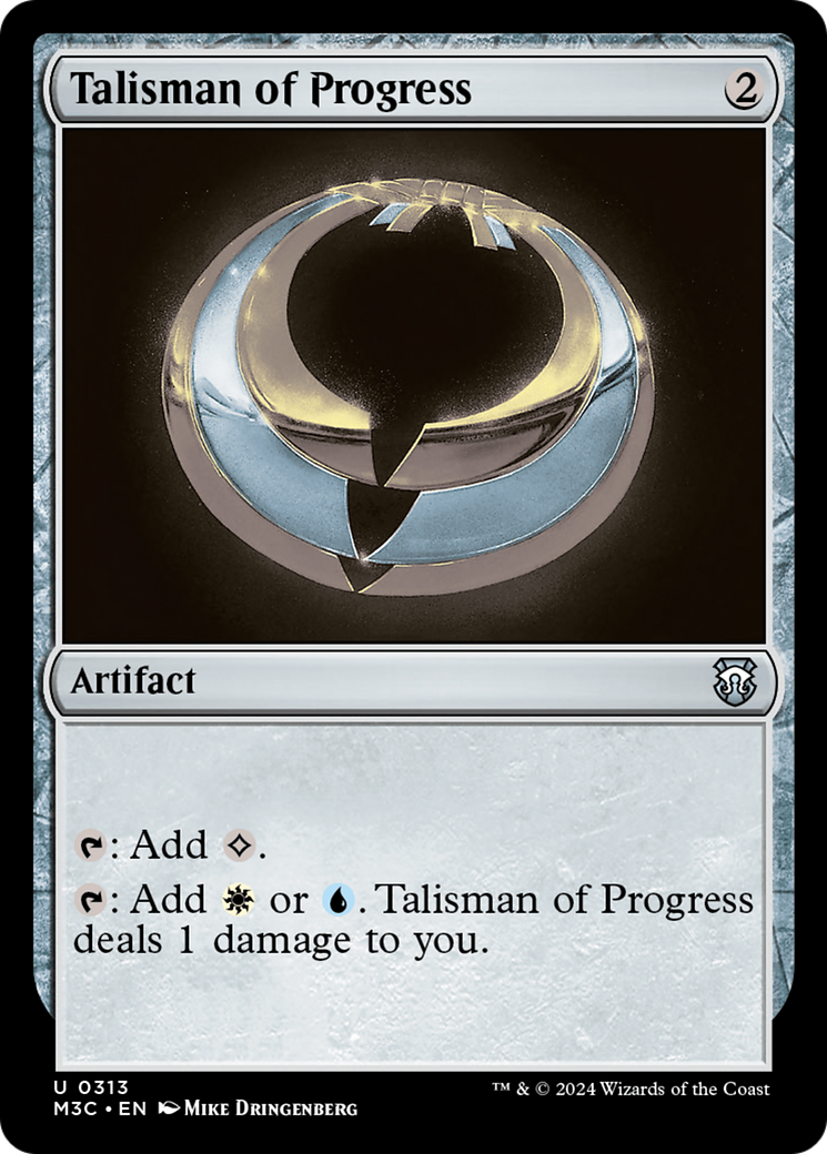 {C} Talisman of Progress [Modern Horizons 3 Commander][M3C 313]