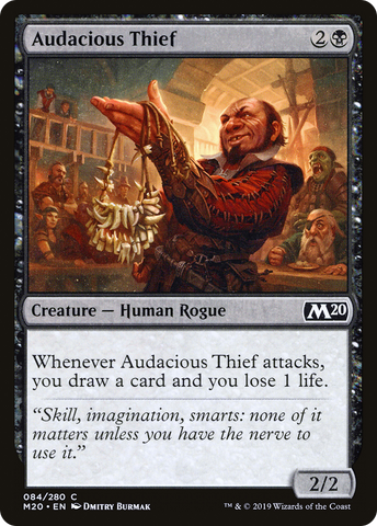 {C} Audacious Thief [Core Set 2020][M20 084]