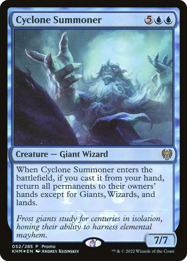{R} Cyclone Summoner [Resale Promos][KHM 052]