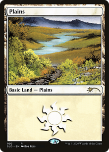 {B}[SLD 100] Plains [Secret Lair Drop Series]