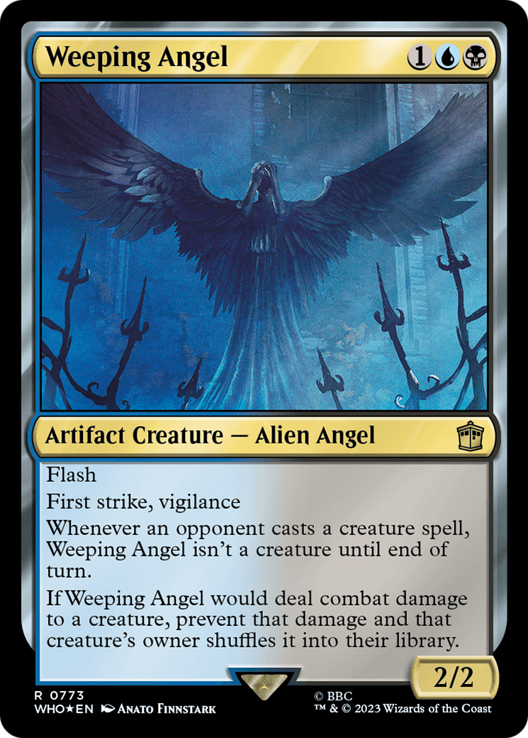 {R} Weeping Angel (Surge Foil) [Doctor Who][WHO 773]