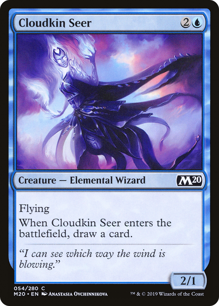 {C} Cloudkin Seer [Core Set 2020][M20 054]