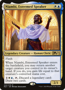 {R} Niambi, Esteemed Speaker [Core Set 2021][M21 222]