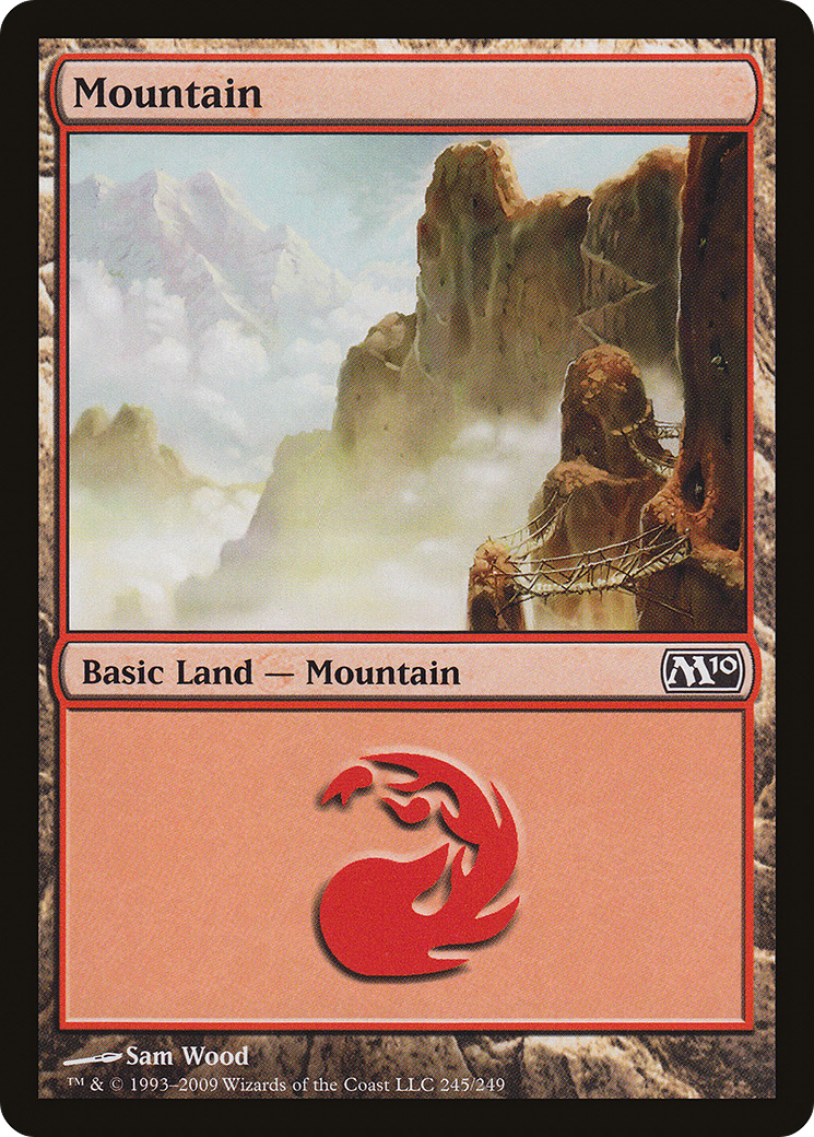 {B}[M10 245] Mountain (245) [Magic 2010]