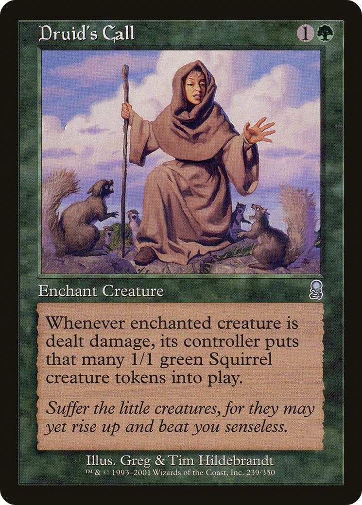 {C} Druid's Call [Odyssey][ODY 239]