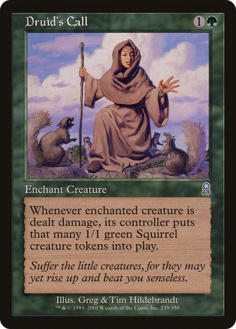 {C} Druid's Call [Odyssey][ODY 239]