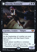 {R} Henrika Domnathi // Henrika, Infernal Seer [Innistrad: Crimson Vow Prerelease Promos][PR VOW 119]