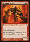 {C} Minotaur Aggressor [Return to Ravnica][RTR 100]