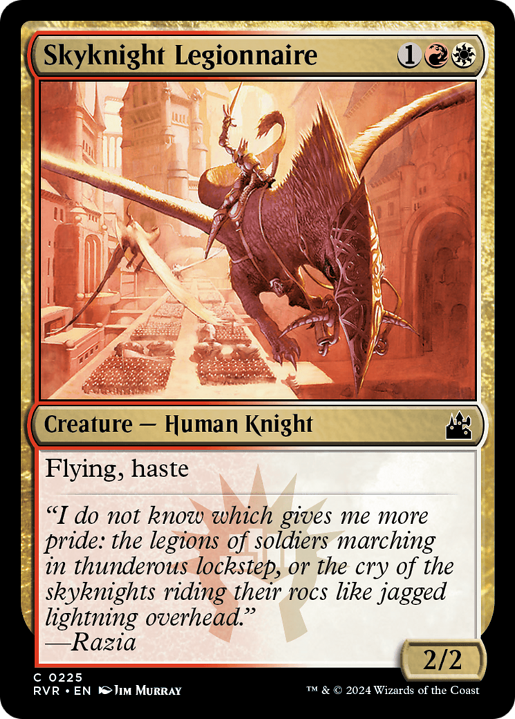 {C} Skyknight Legionnaire [Ravnica Remastered][RVR 225]