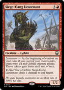 {R} Siege-Gang Lieutenant [Modern Horizons 3 Commander][M3C 113]