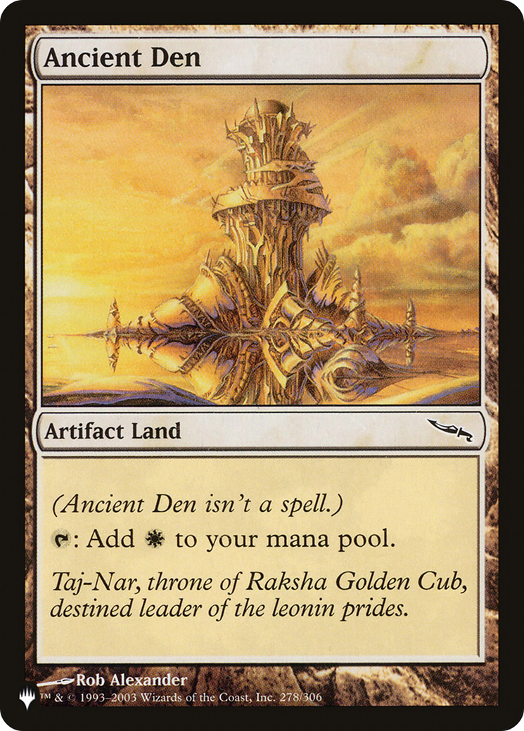 Ancient Den [PLST MRD-278]