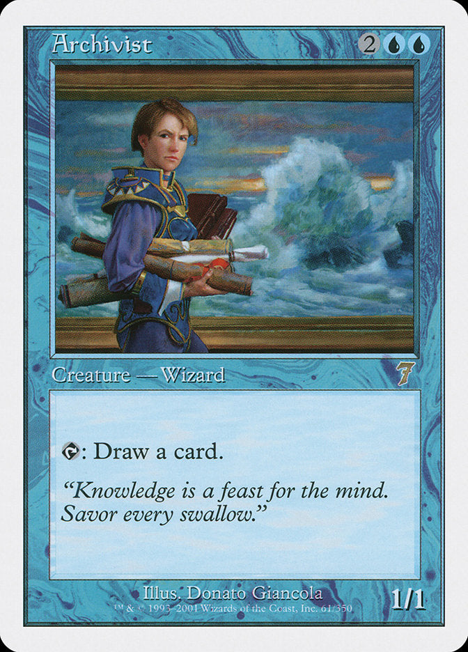 {R} Archivist [Seventh Edition][7ED 061]