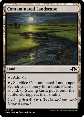 {C} Contaminated Landscape [Modern Horizons 3][MH3 218]
