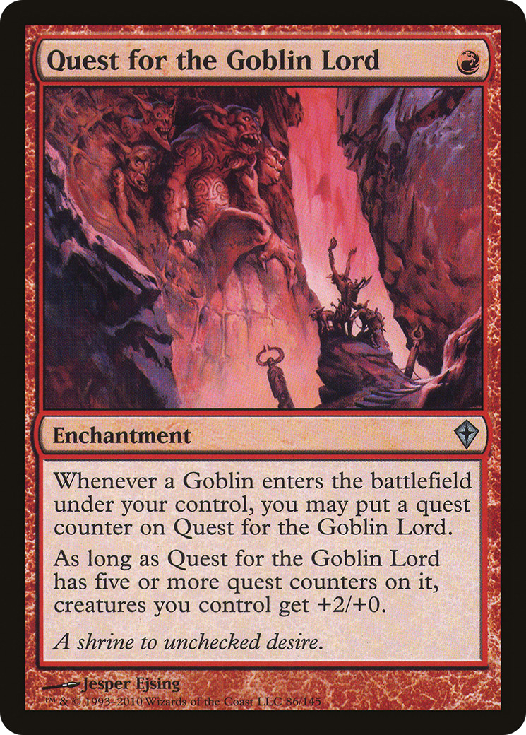 {C} Quest for the Goblin Lord [Worldwake][WWK 086]
