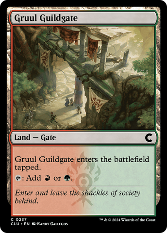 {C} Gruul Guildgate [Ravnica: Clue Edition][CLU 237]