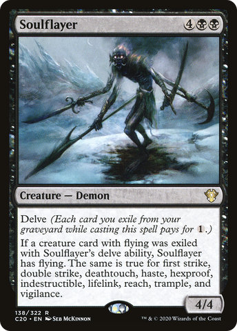 {R} Soulflayer [Commander 2020][C20 138]