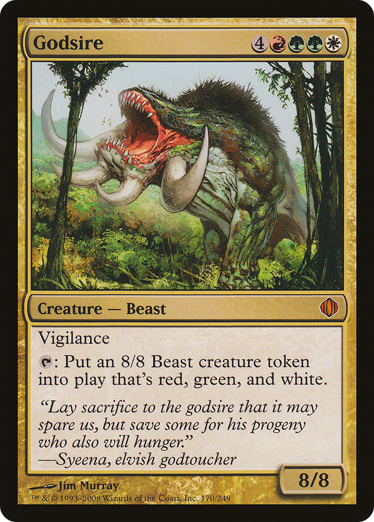 {R} Godsire [Shards of Alara][ALA 170]