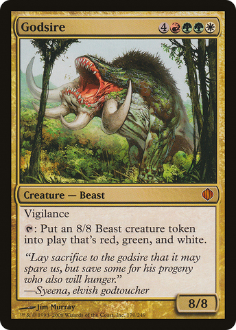 {R} Godsire [Shards of Alara][ALA 170]