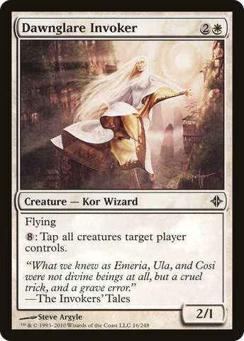 {C} Dawnglare Invoker [Rise of the Eldrazi][ROE 016]