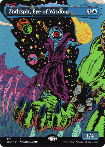 {R} Zndrsplt, Eye of Wisdom (Display Commander) [Secret Lair Drop Promos][DC SLD 379]