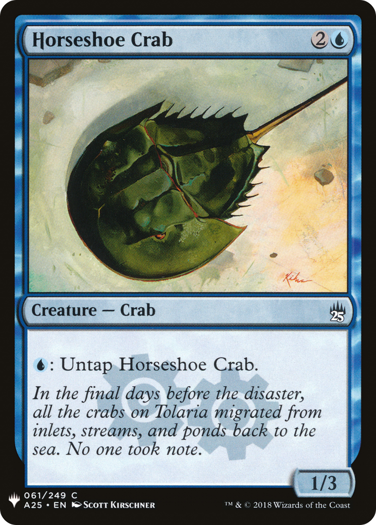 {C} Horseshoe Crab [Mystery Booster][LS A25 061]