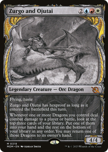 {R} Zurgo and Ojutai (Multiverse Legends) [March of the Machine][MOM 319]