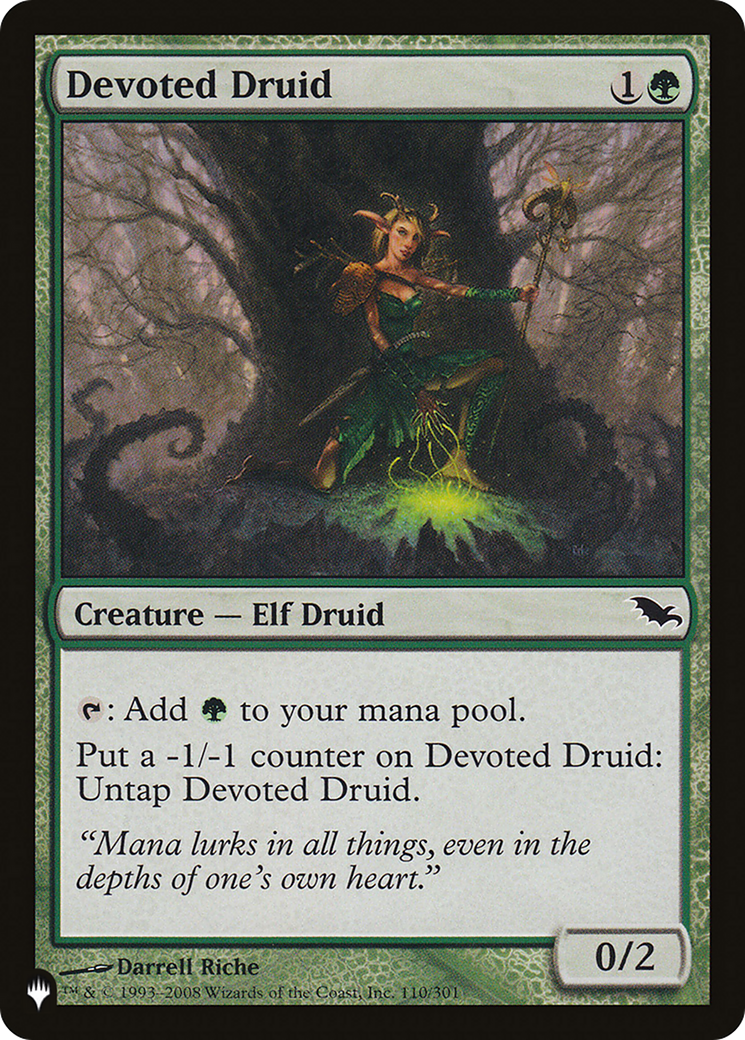 Devoted Druid (SHM) [LIST 110/301]