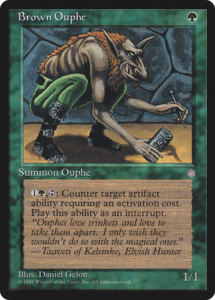 {C} Brown Ouphe [Ice Age][ICE 228]