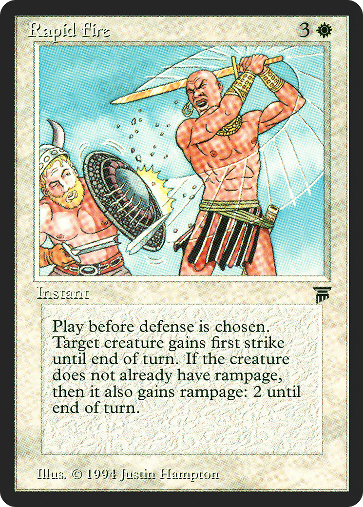 {R} Rapid Fire [Legends][LEG 032]