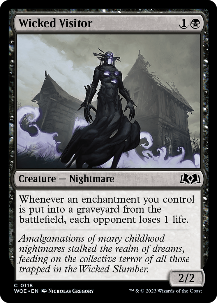 {@C} Wicked Visitor [Wilds of Eldraine][WOE 118]