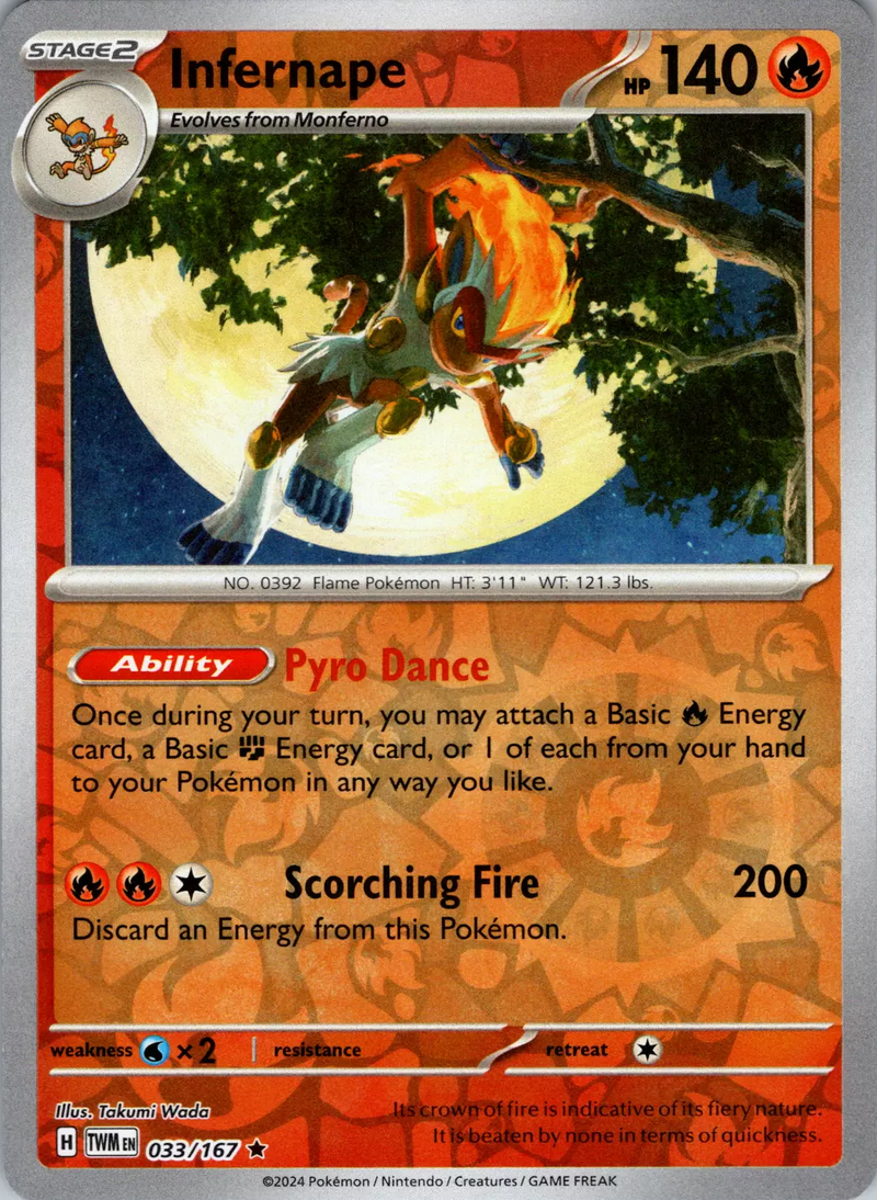 [PKM-R] Infernape (033/167) [Scarlet & Violet: Twilight Masquerade]