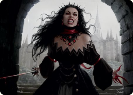{A} Voldaren Stinger Art Card [Innistrad: Midnight Hunt Art Series][AMID 046]